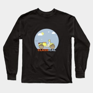 Classical Motorcycle Long Sleeve T-Shirt